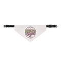 Clip-On Pet Bandana — 'Bronco Babe' Western Dog Bandana (Adjustable Collar Attachment)