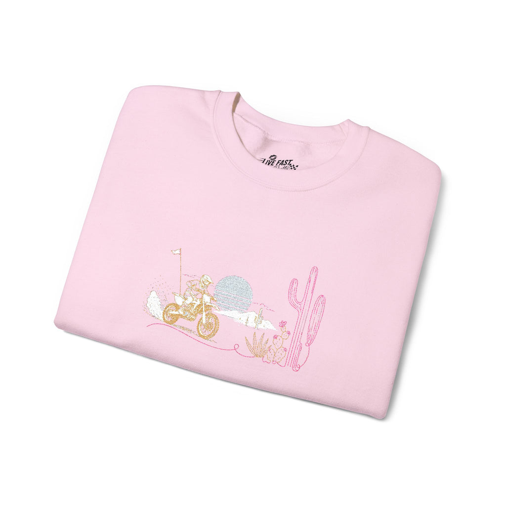 Baja Dirtbike Crewneck Sweatshirt