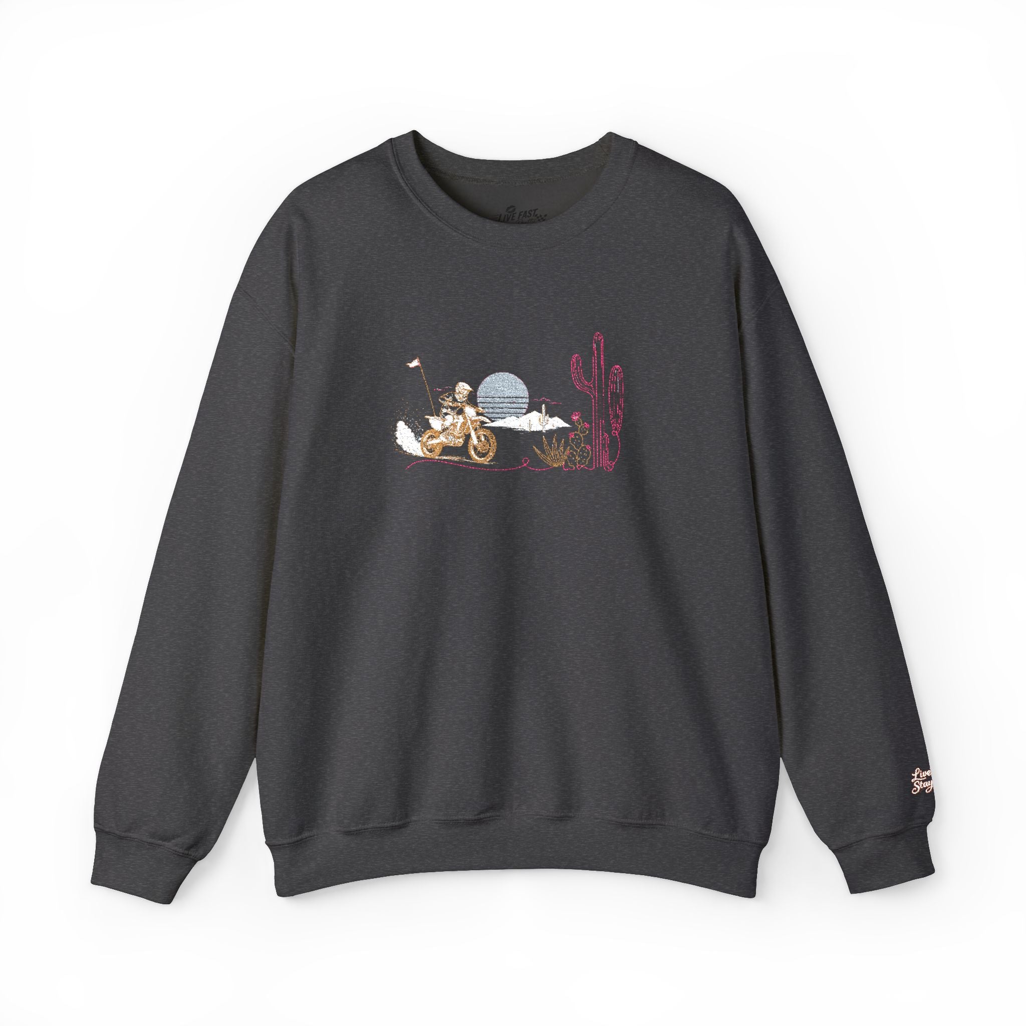 Baja Dirtbike Crewneck Sweatshirt