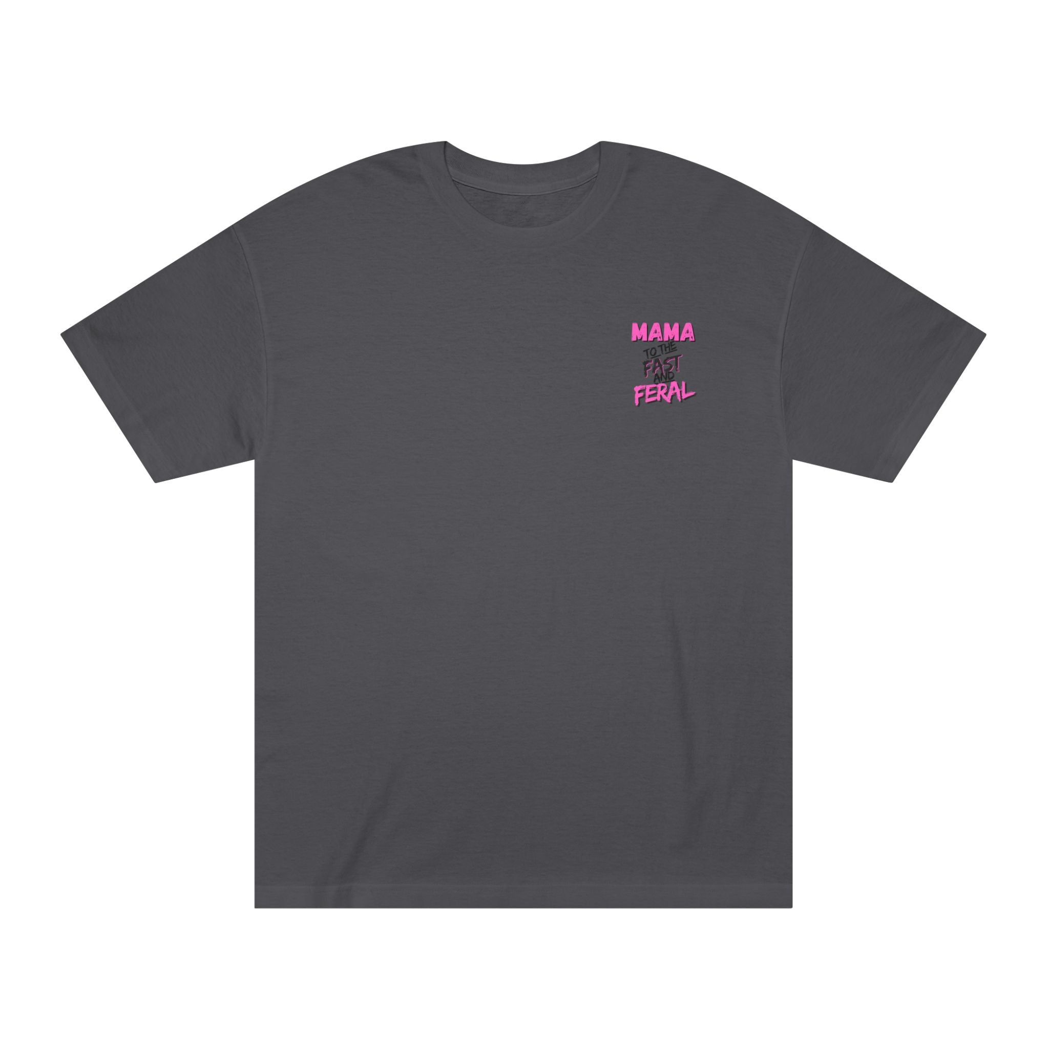 Pink-"Raising Them Fast and Feral Tee"