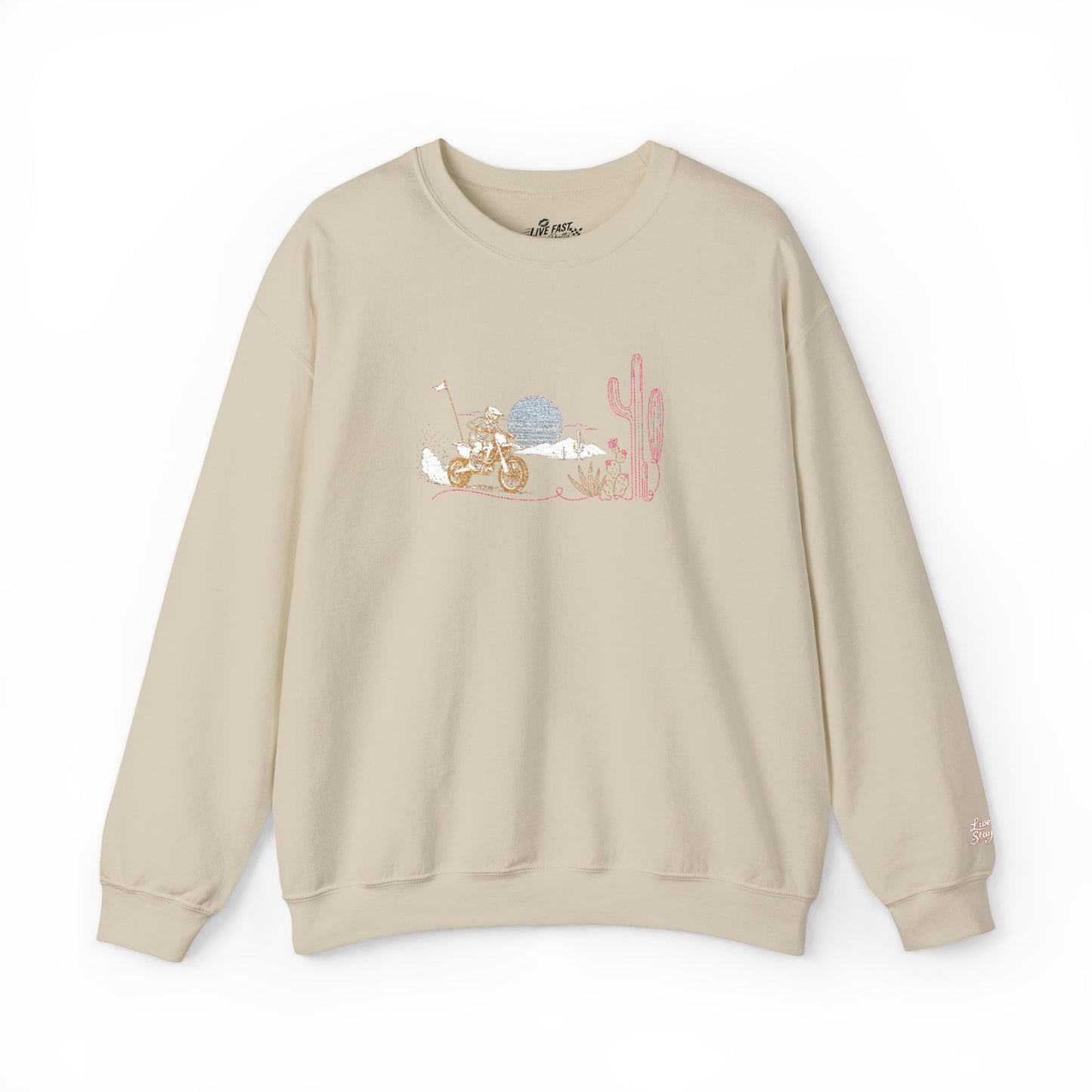 Baja Dirtbike Crewneck Sweatshirt