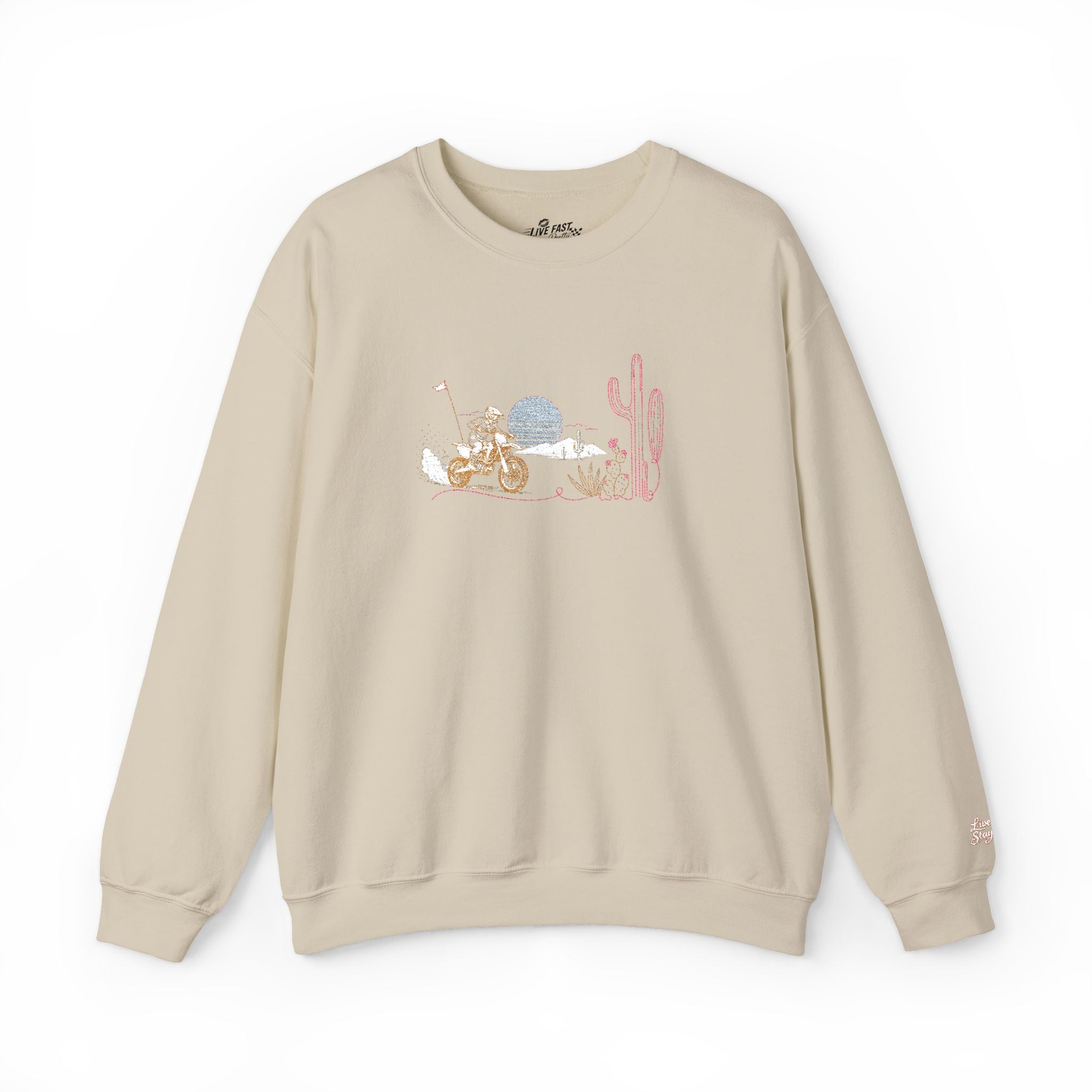 Baja Dirtbike Crewneck Sweatshirt