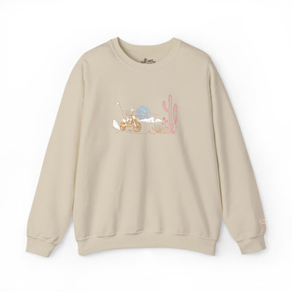 Baja Dirtbike Crewneck Sweatshirt