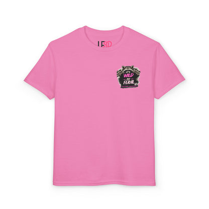 Youth T-Shirt — "Built by Mama Raised Wild" Off‑Road Quad Graphic
