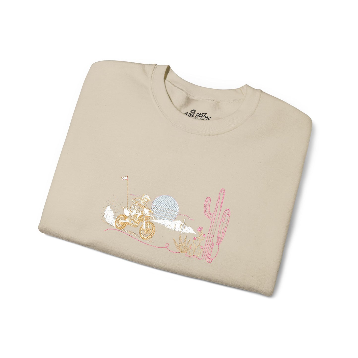 Baja Dirtbike Crewneck Sweatshirt