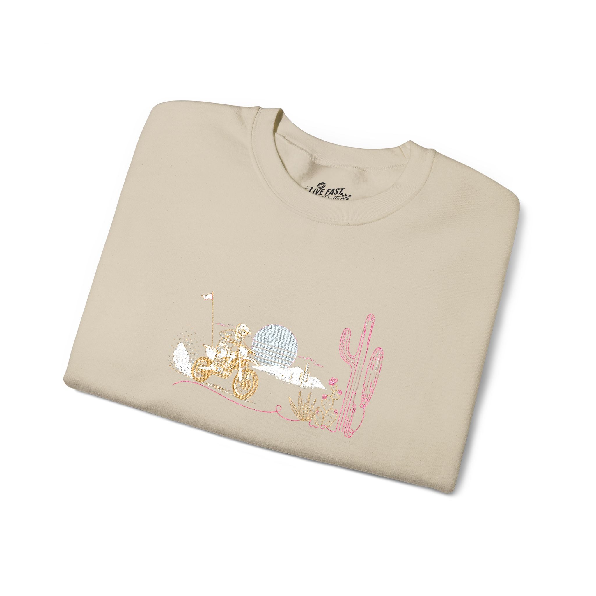 Baja Dirtbike Crewneck Sweatshirt
