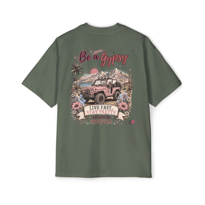 Gypsy-Live Fast Stay Pretty Oversized Heavy Tee