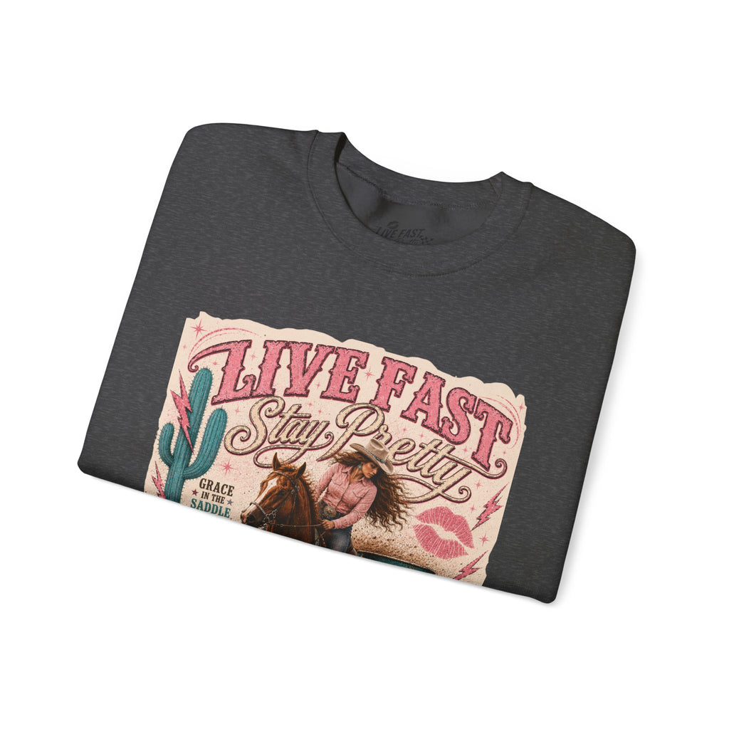 "The Adrianna"  "Smokin Horse" Sweatshirt
