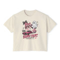 Bows, Boos, & Burnouts-Womens Boxed Cropped Tee