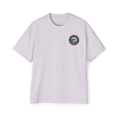 Live Fast Stay Pretty Oversized Heavy Tee — Vintage Surf Skull Graphic Shirt