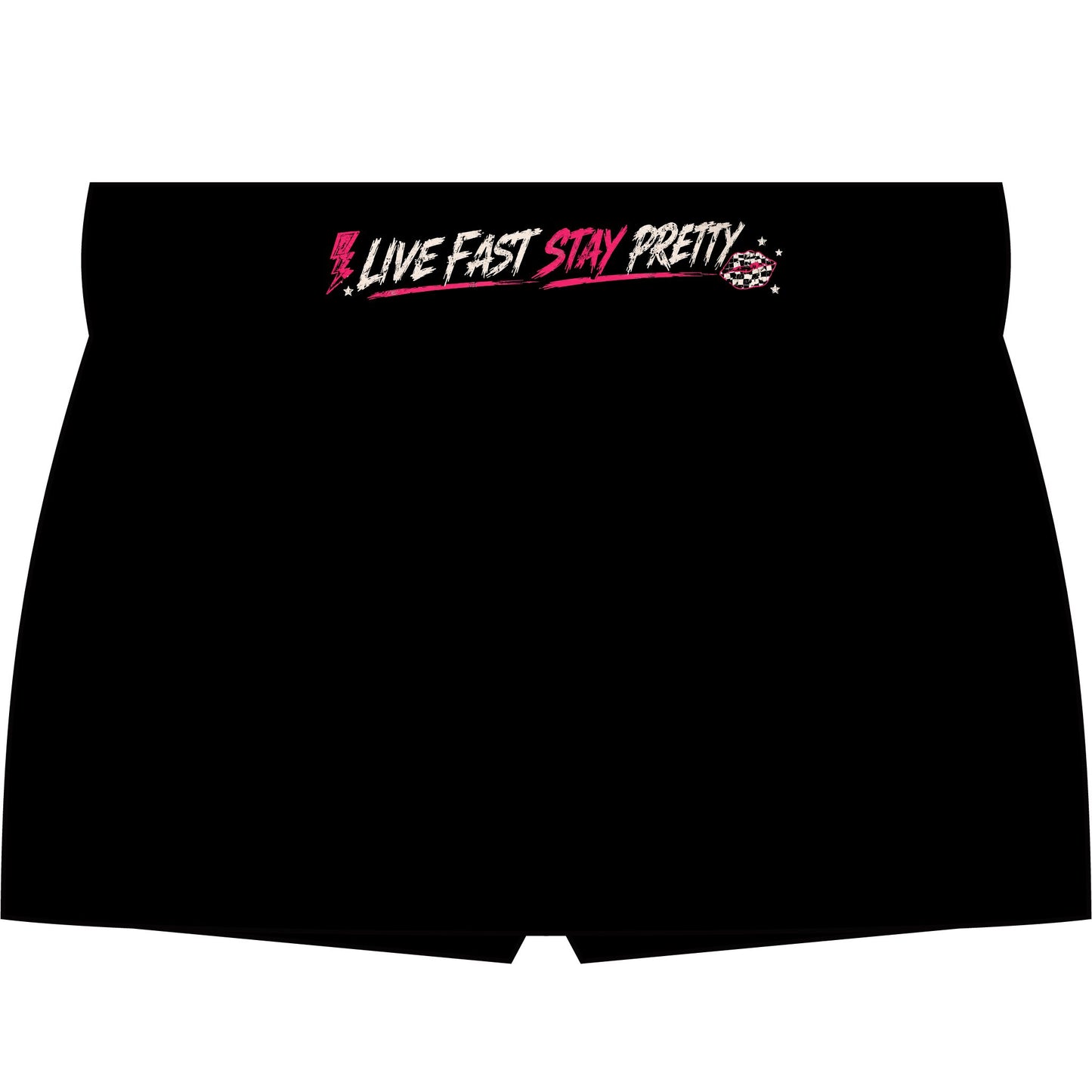 Live Fast Stay Pretty Skort | Women's Tennis Skirt with Shorts