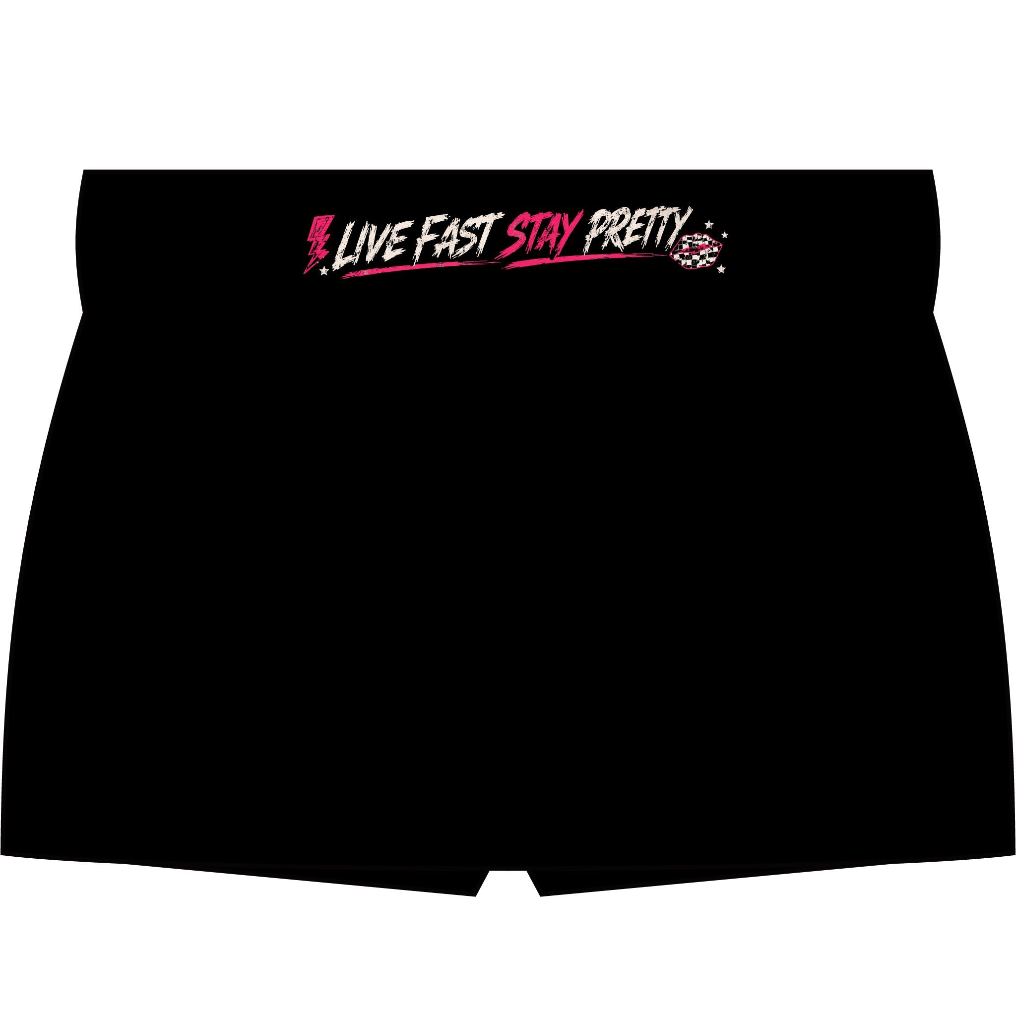 Live Fast Stay Pretty Skort | Women's Tennis Skirt with Shorts