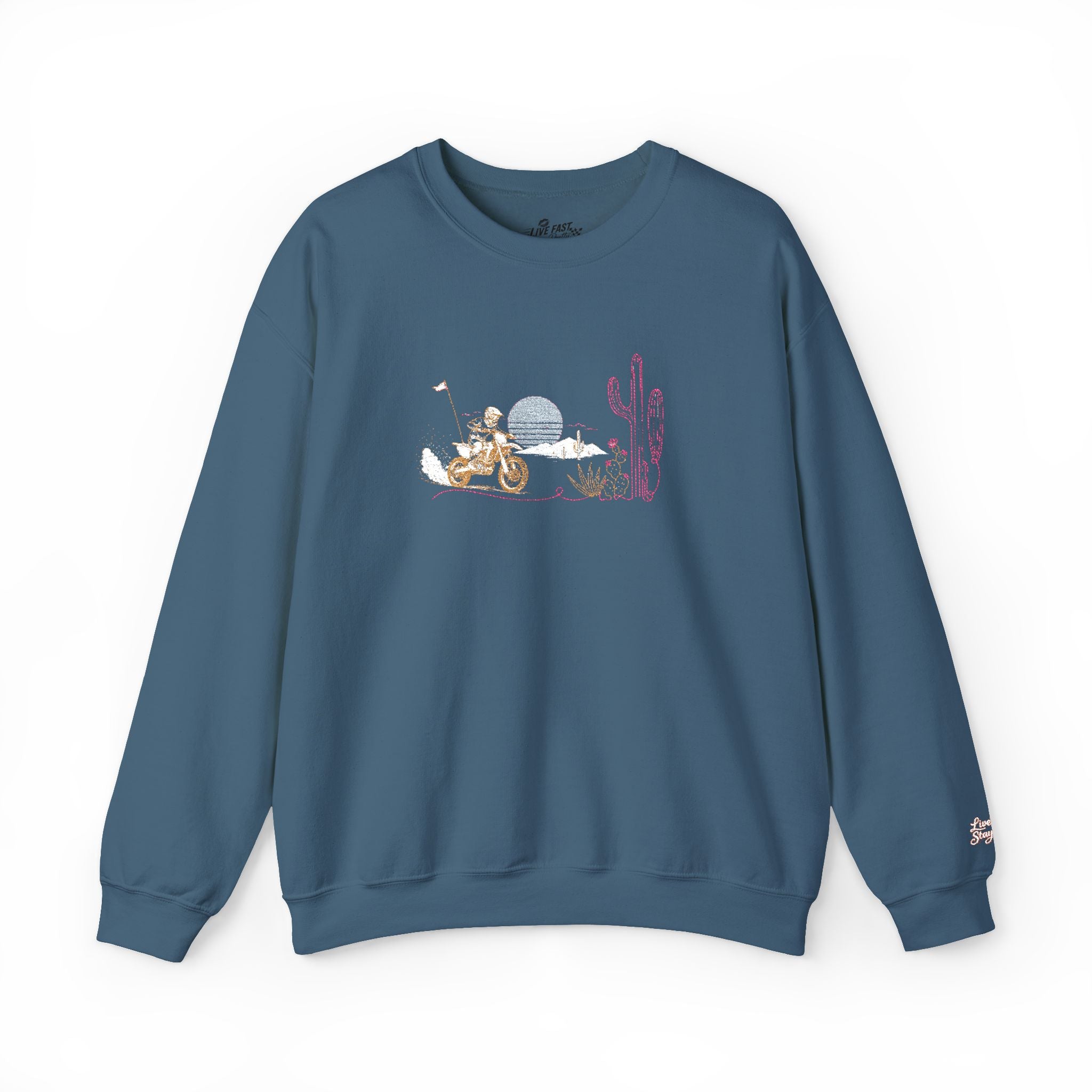 Baja Dirtbike Crewneck Sweatshirt