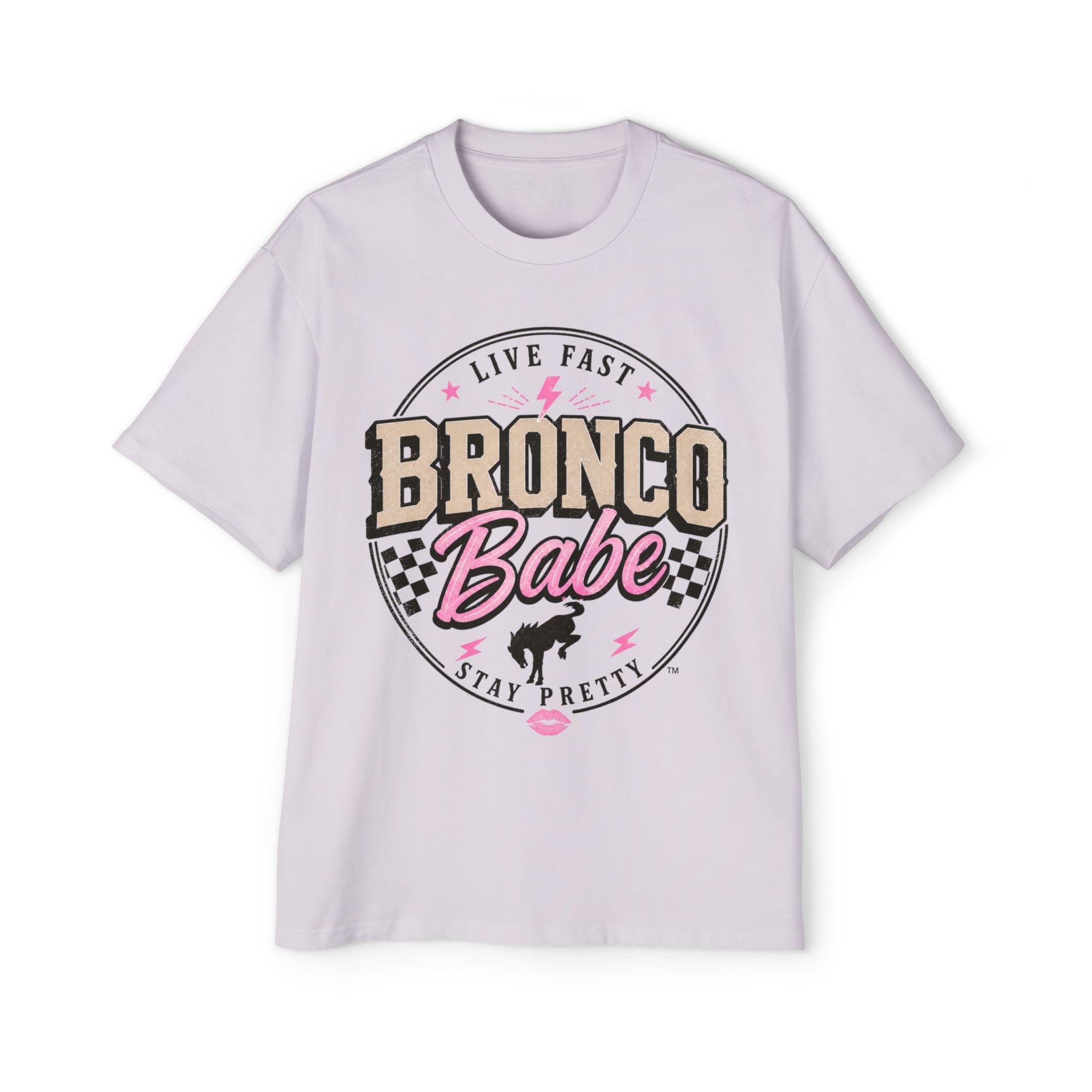 Bronco Babe Graphic Tee — Heavy, Oversized Tee