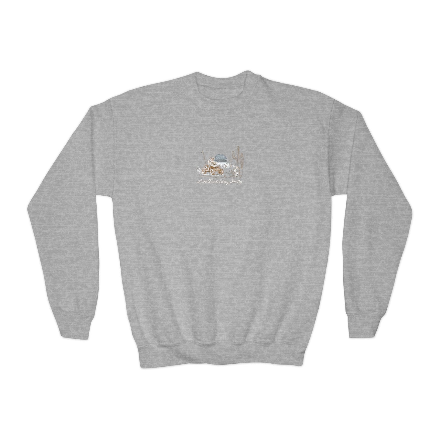 Youth Baja 4 Wheeler Crewneck Sweatshirt