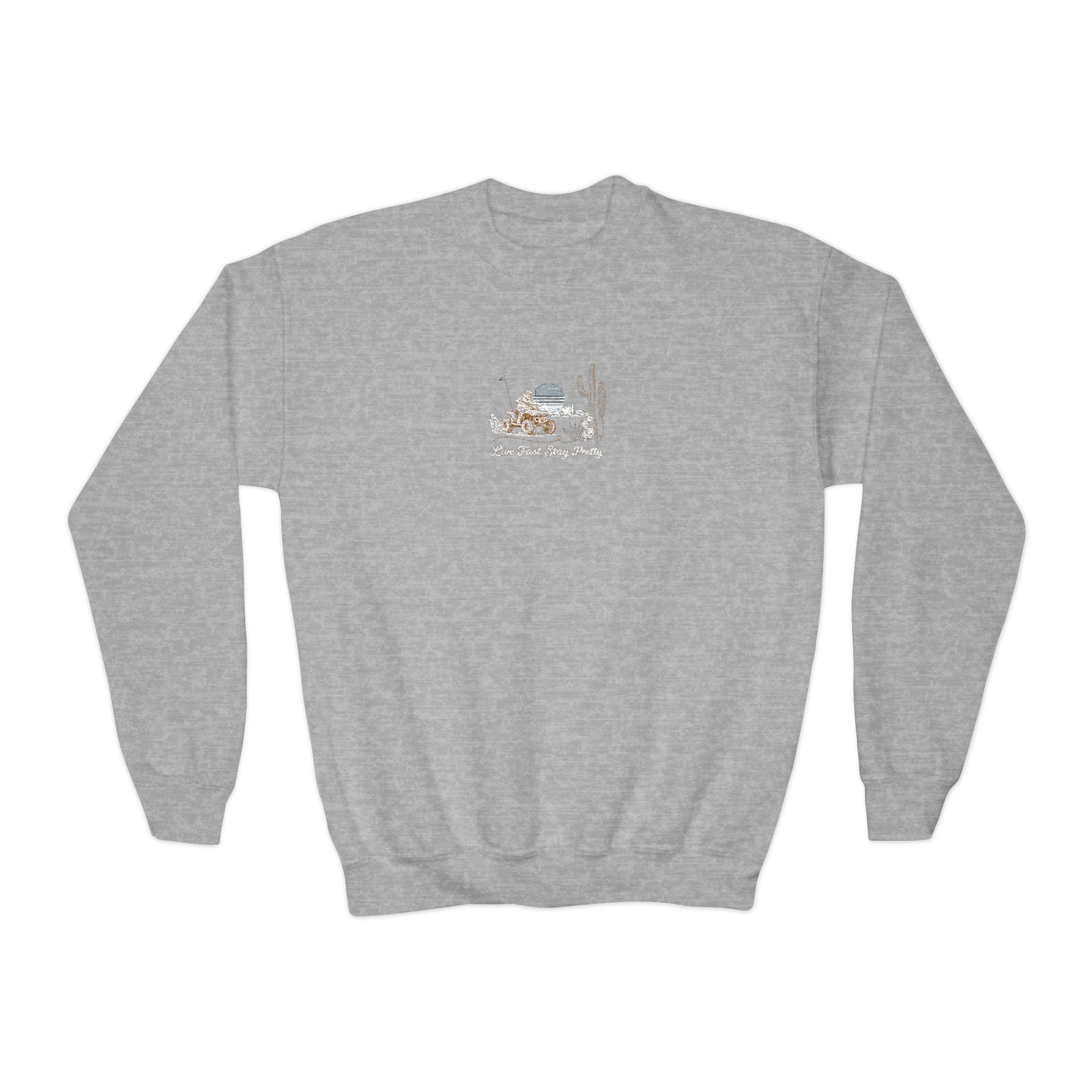 Youth Baja 4 Wheeler Crewneck Sweatshirt