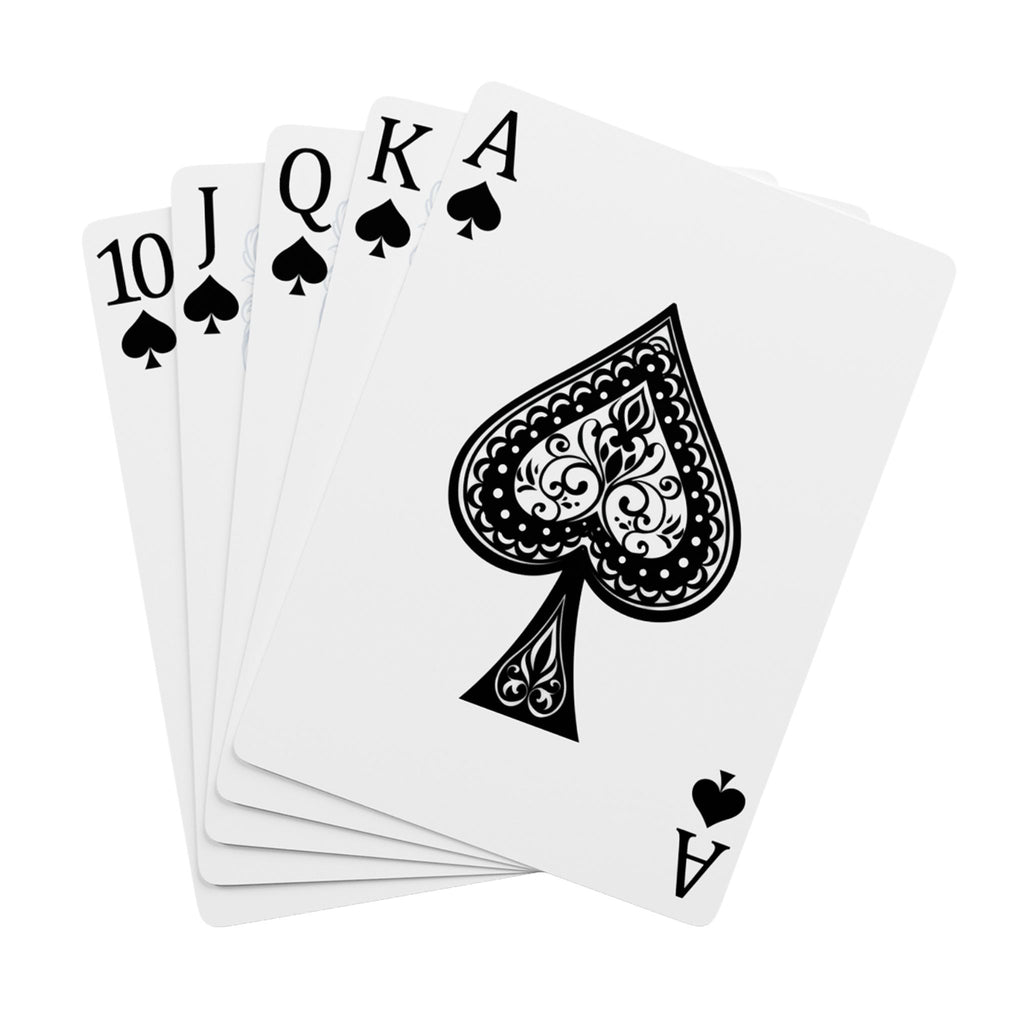 Live Fast Stay Pretty Poker Playing Cards