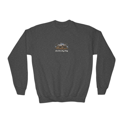 Youth Mud Truck Crewneck Sweatshirt