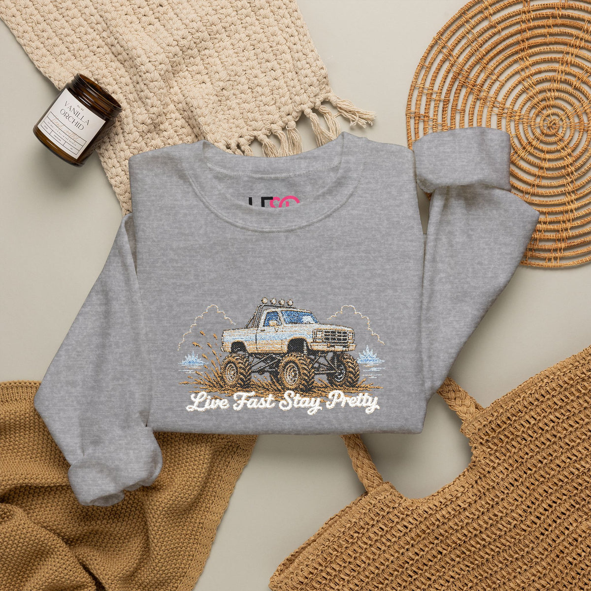 Mud Truck Crewneck Sweatshirt