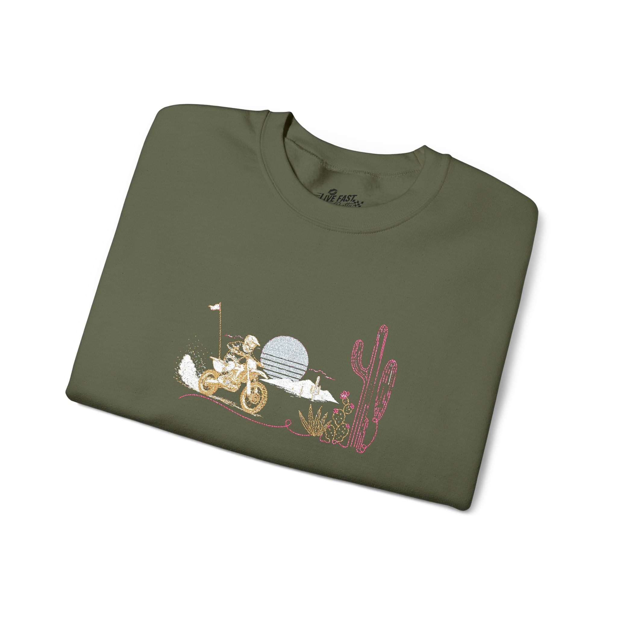 Baja Dirtbike Crewneck Sweatshirt