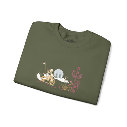 Baja Dirtbike Crewneck Sweatshirt