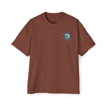 Live Fast Stay Pretty Oversized Heavy Tee — Vintage Surf Skull Graphic Shirt