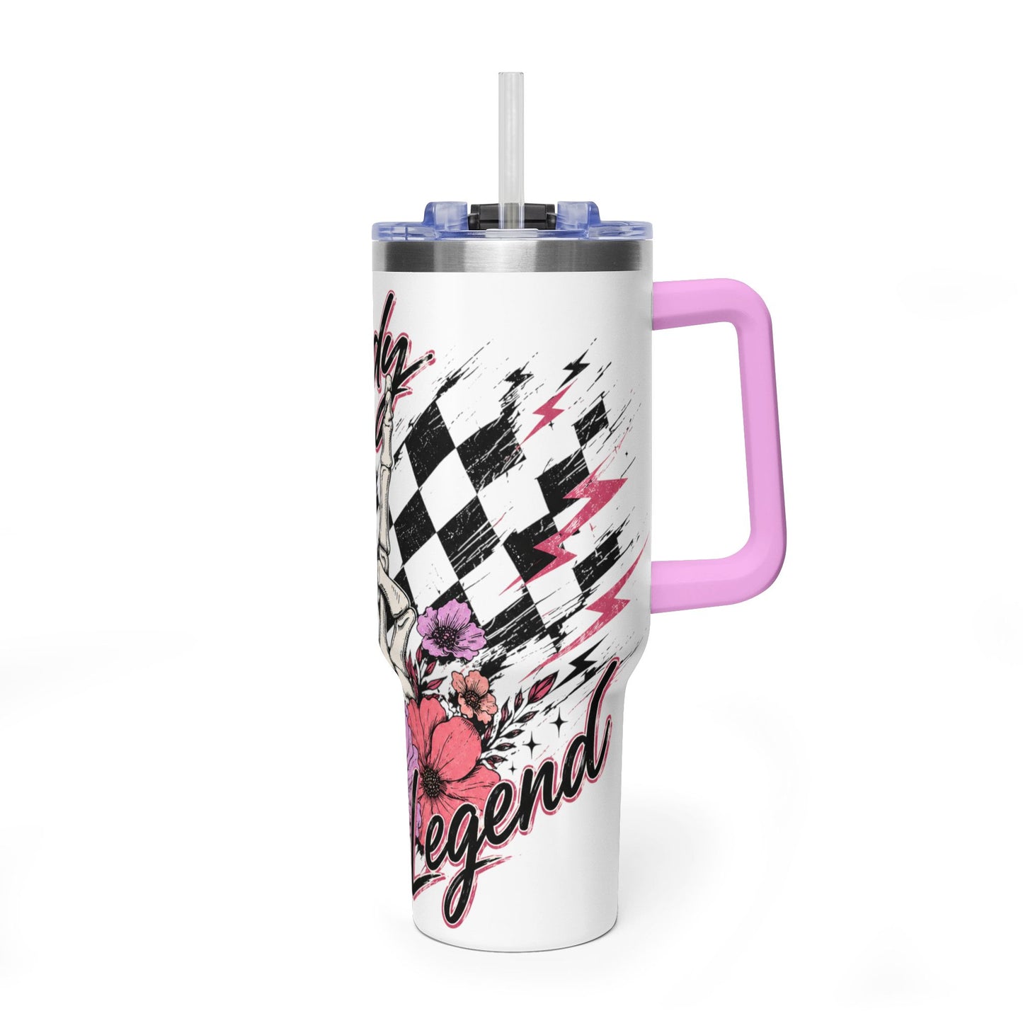 Be a Lady & A Legend  Vacuum Tumbler 40oz