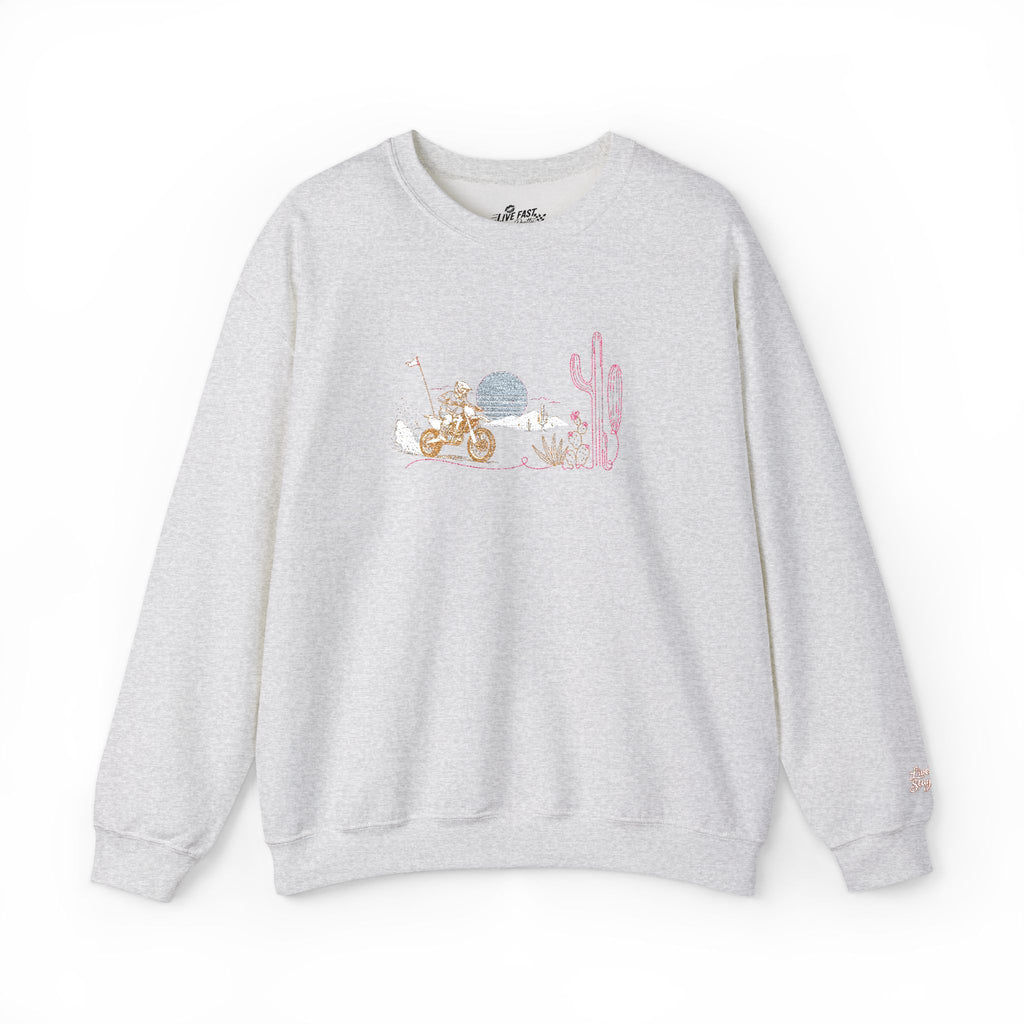Baja Dirtbike Crewneck Sweatshirt