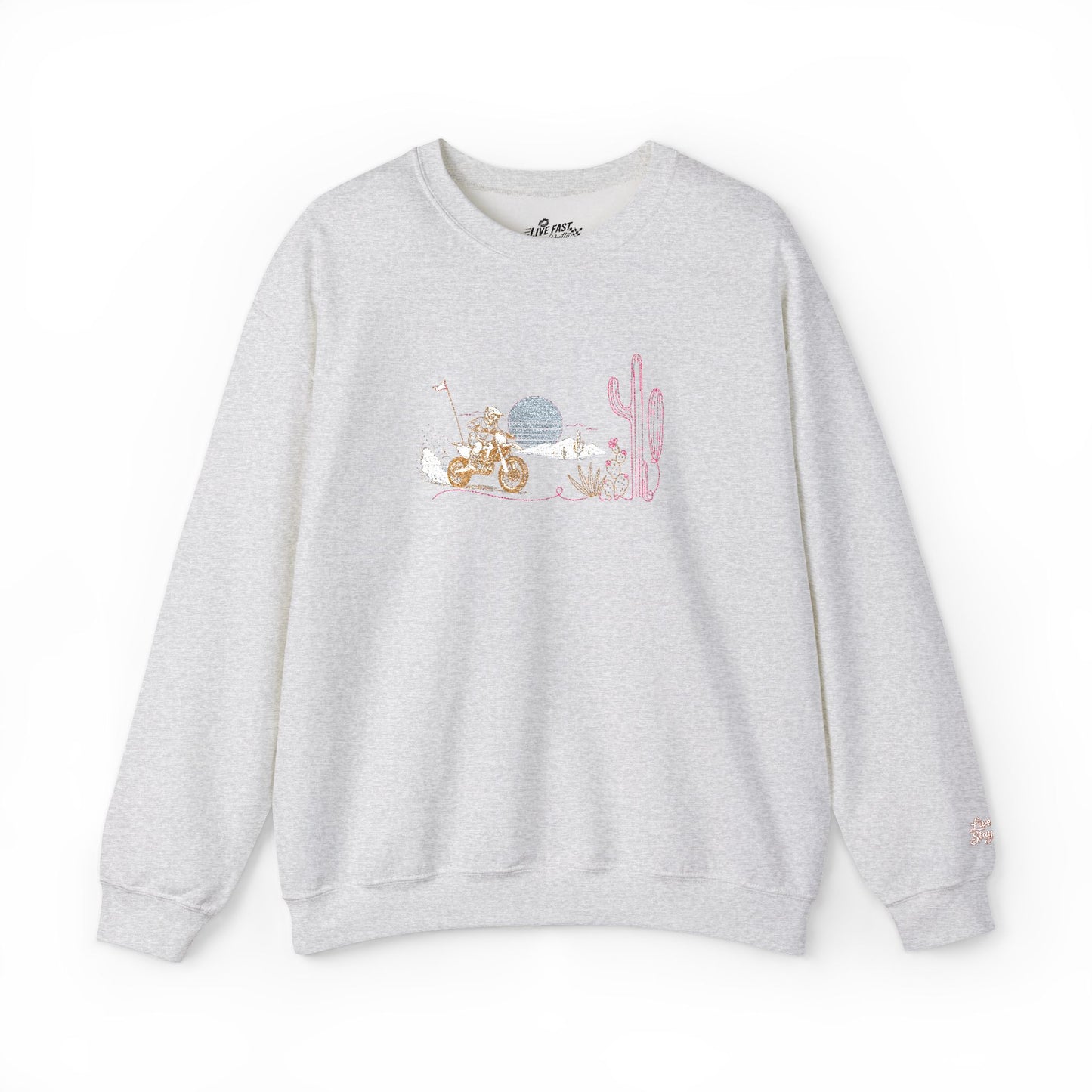 Baja Dirtbike Crewneck Sweatshirt