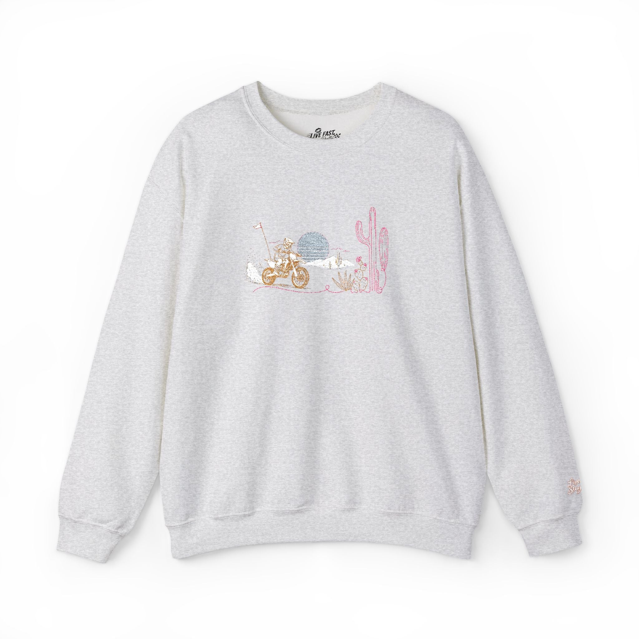 Baja Dirtbike Crewneck Sweatshirt