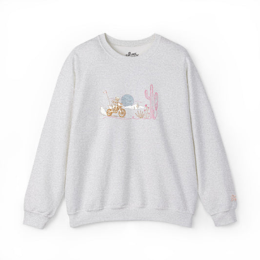 Baja Dirtbike Crewneck Sweatshirt