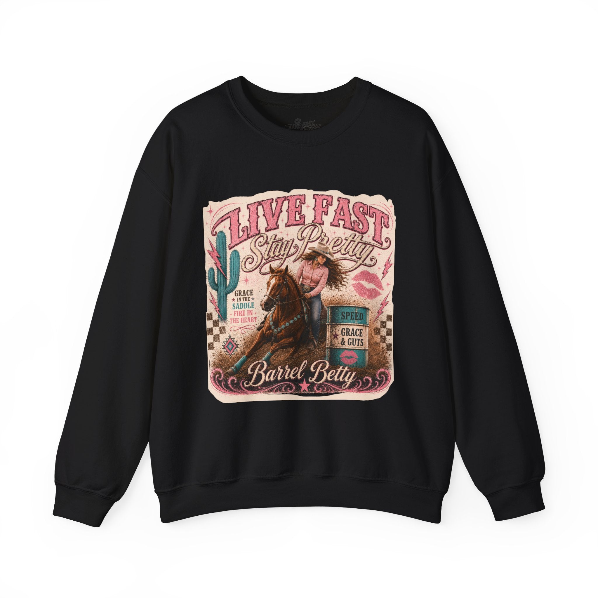 "The Adrianna"  "Smokin Horse" Sweatshirt