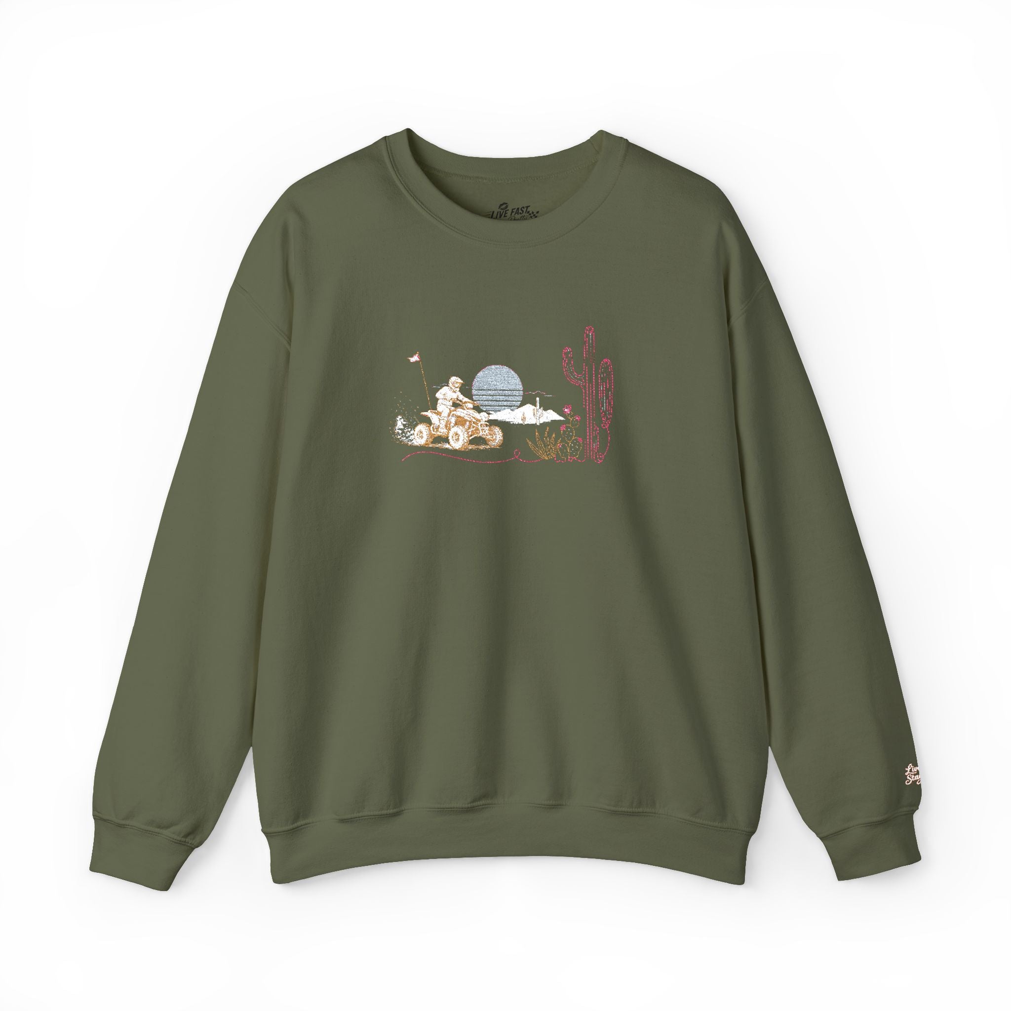 Baja Four-Wheeler Crewneck Sweatshirt
