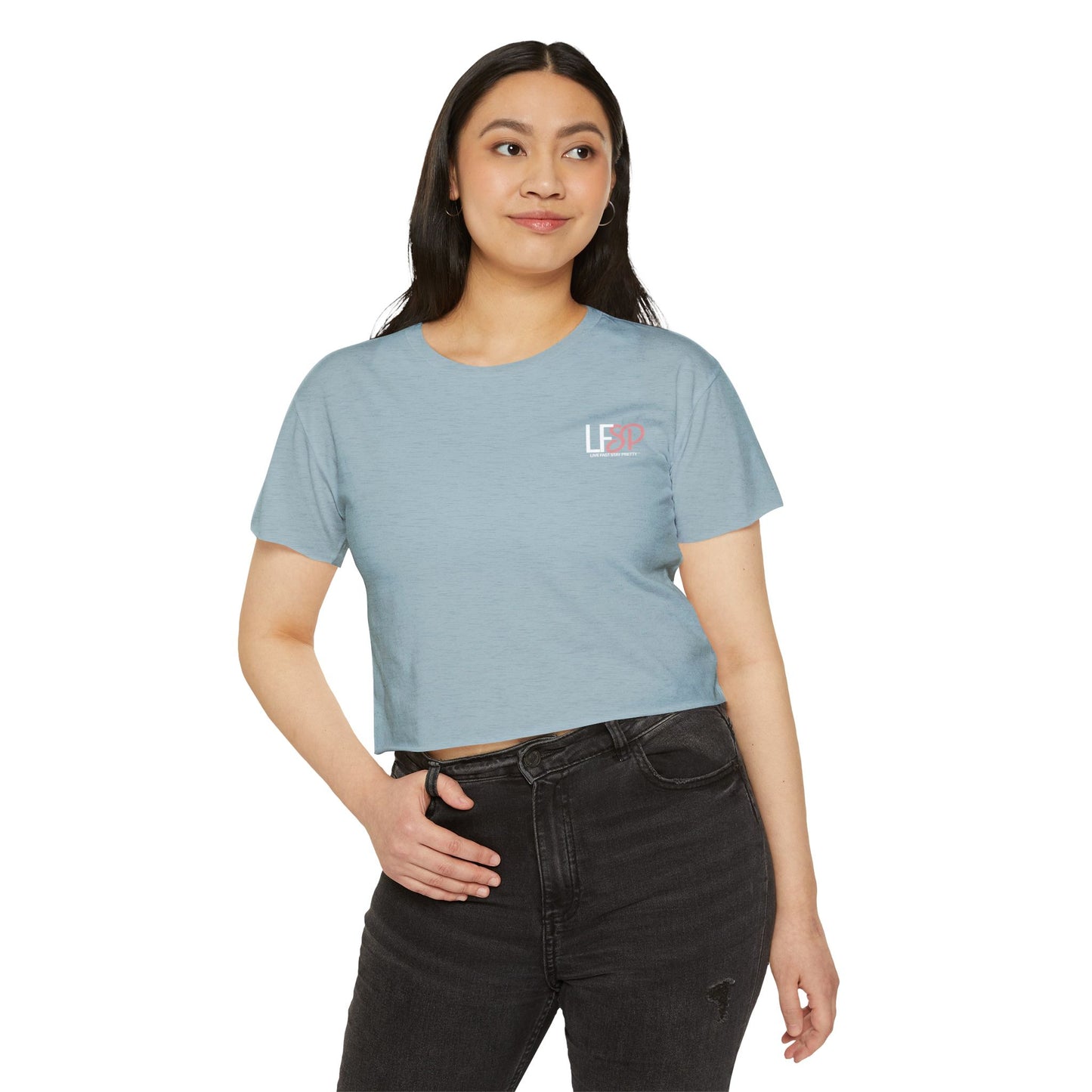 "Live Fast Stay Pretty- The AnnaLee Coastal Cowgirl Crop Top