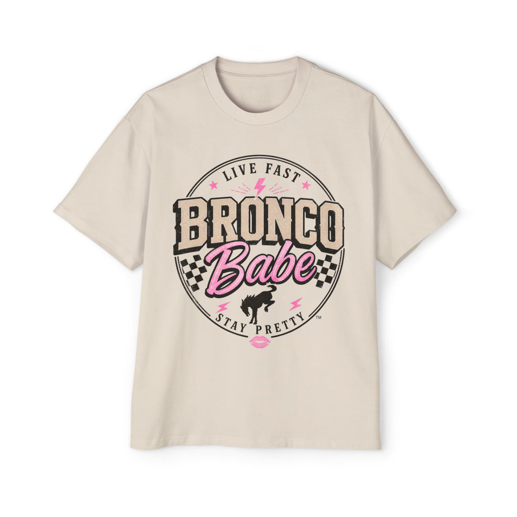 Bronco Babe Graphic Tee — Heavy, Oversized Tee