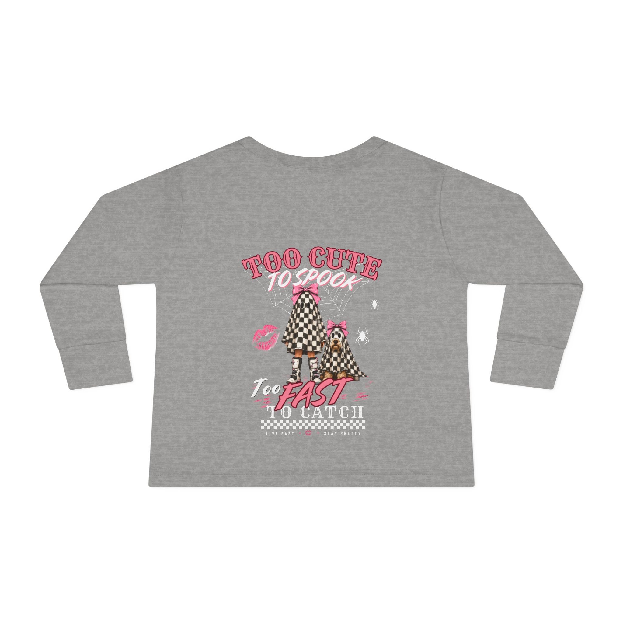 Toddler- "Too Cute to Spook, Too Fast to Catch"