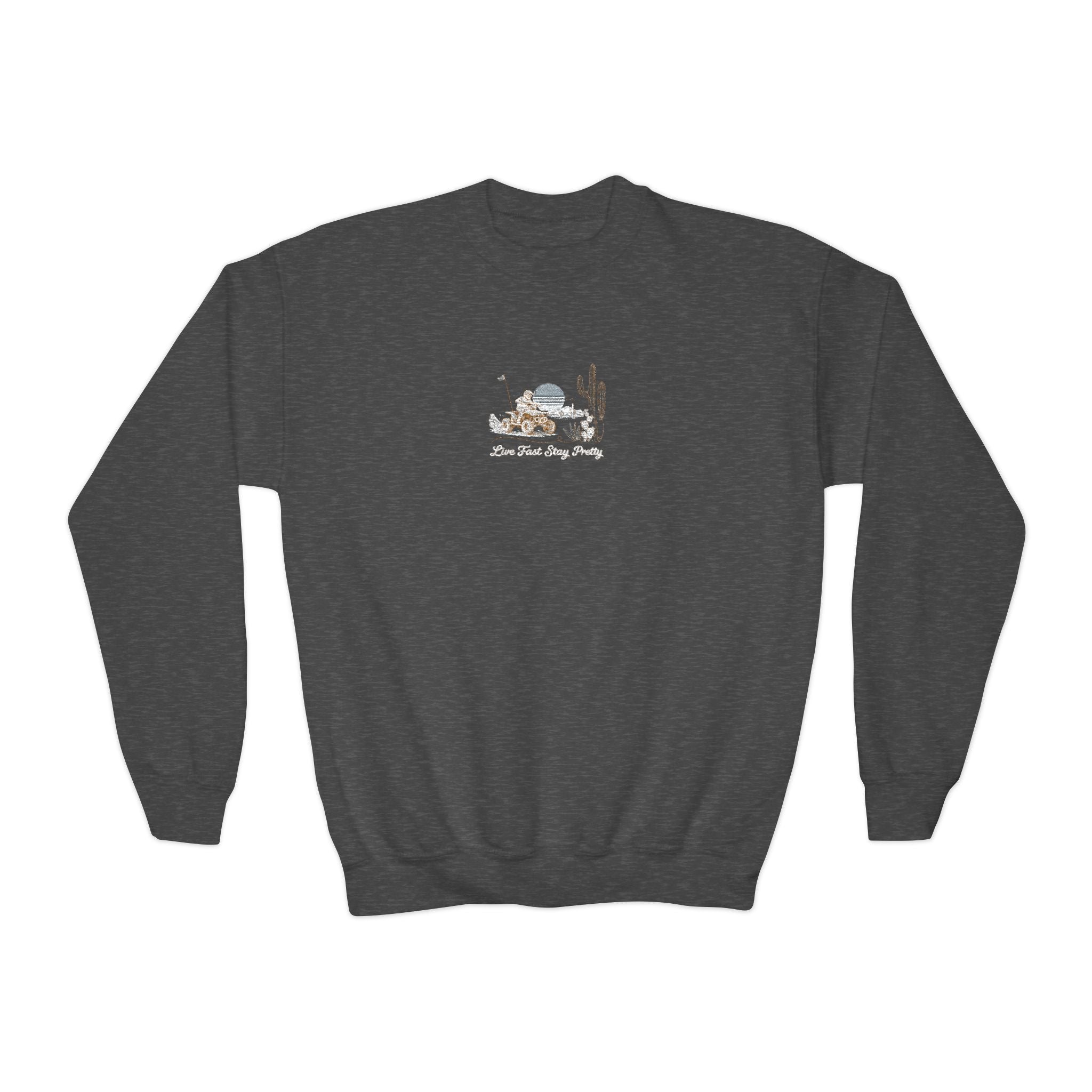 Youth Baja 4 Wheeler Crewneck Sweatshirt