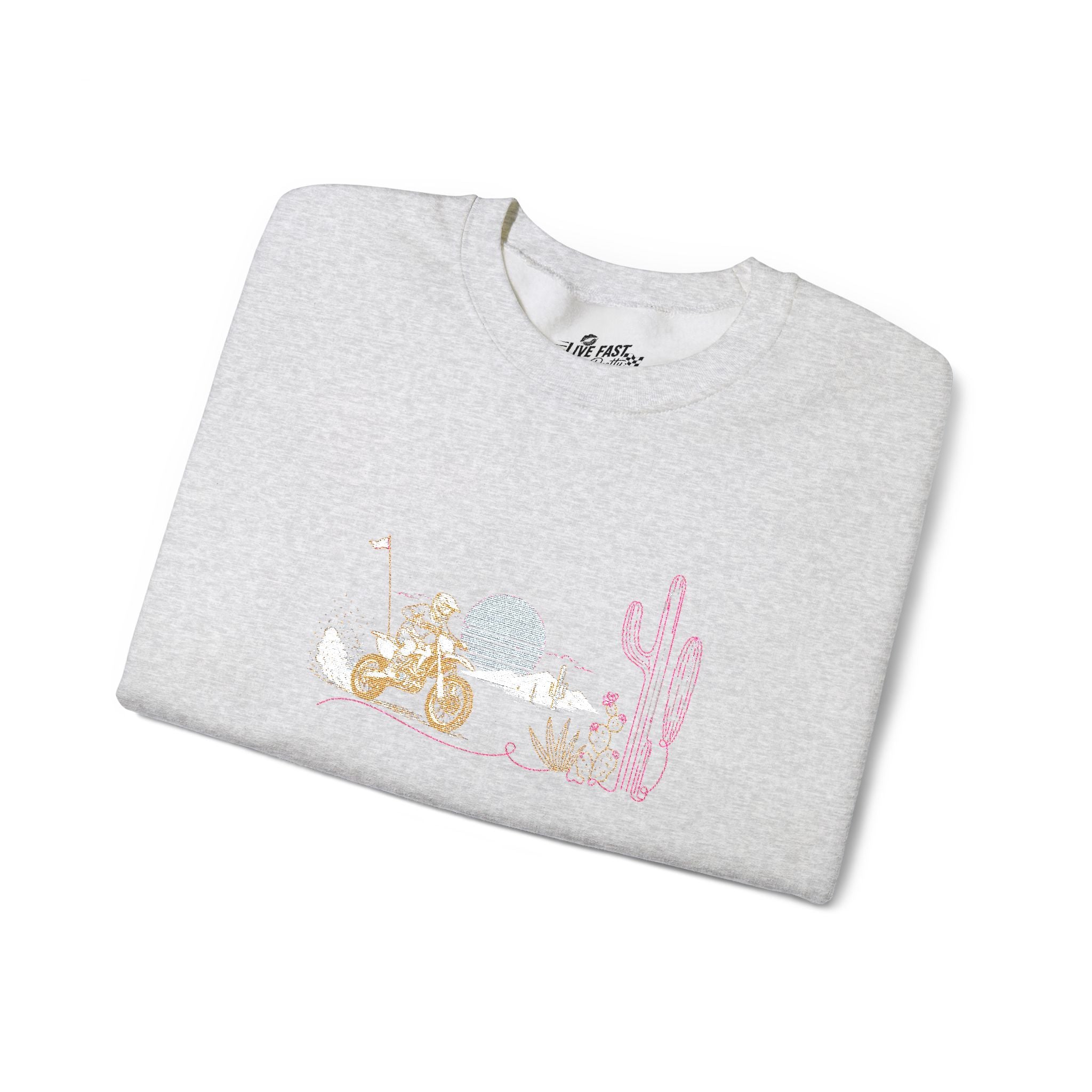 Baja Dirtbike Crewneck Sweatshirt