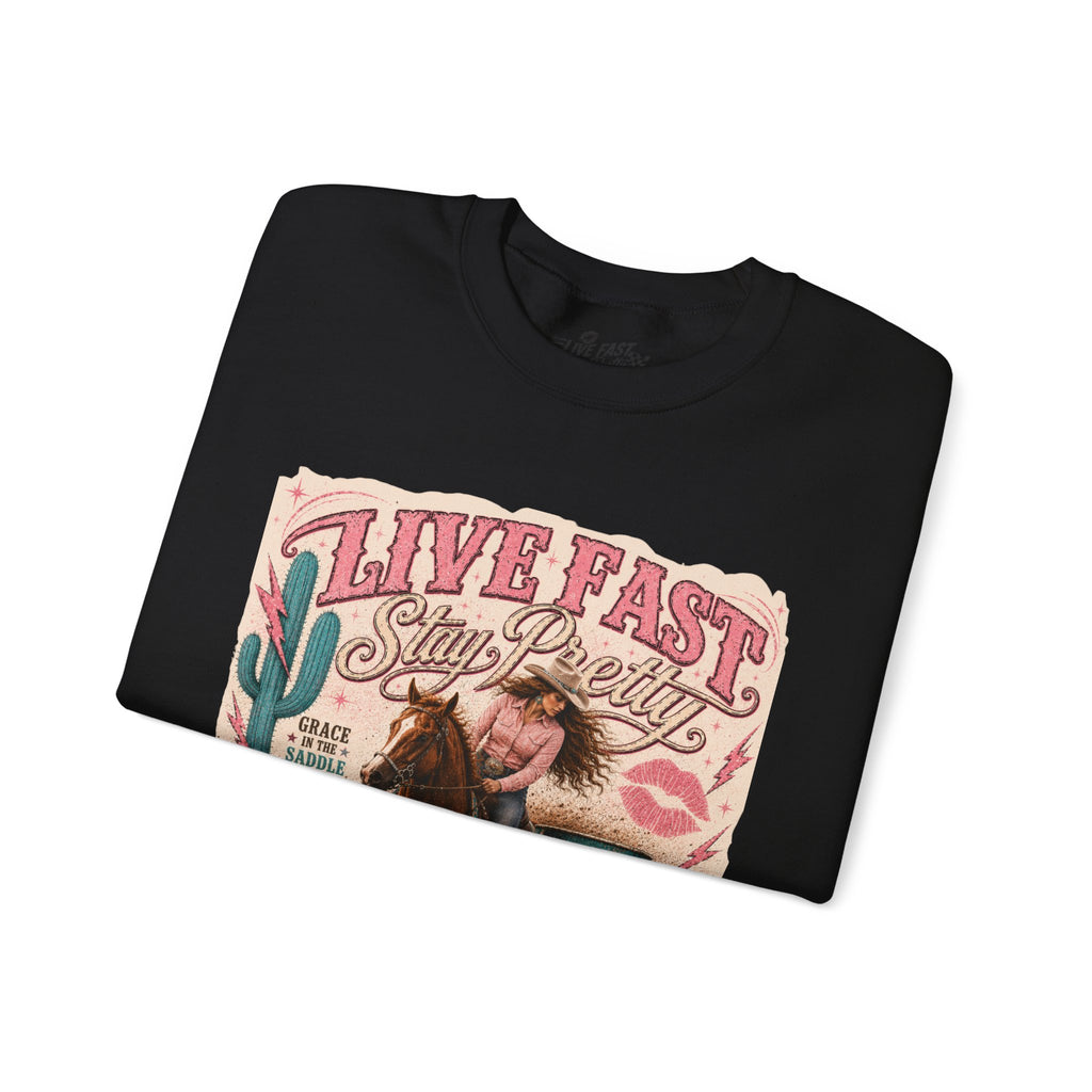 "The Adrianna"  "Smokin Horse" Sweatshirt