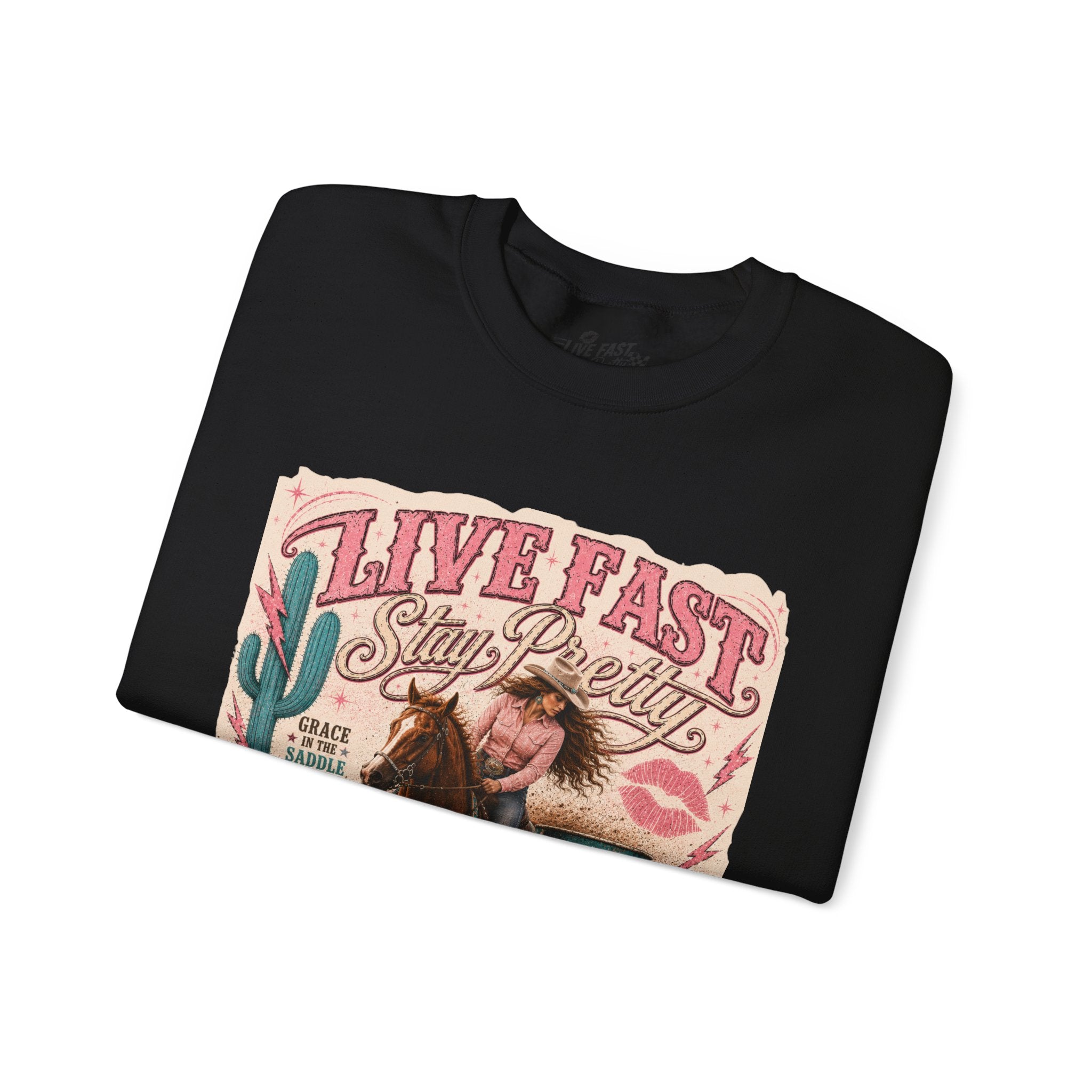 "The Adrianna"  "Smokin Horse" Sweatshirt