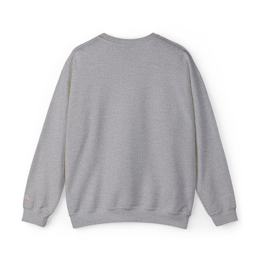 Embroidered Crewneck Sweatshirt — 'Live Fast, Stay Pretty' Mud 4-Wheeler