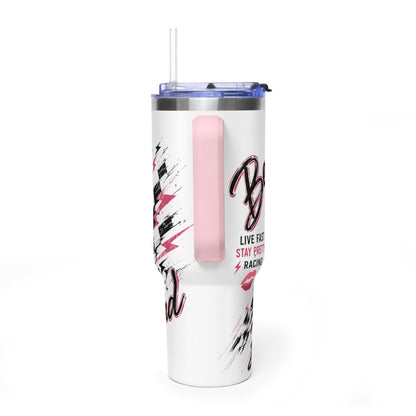 Be a Lady & A Legend  Vacuum Tumbler 40oz