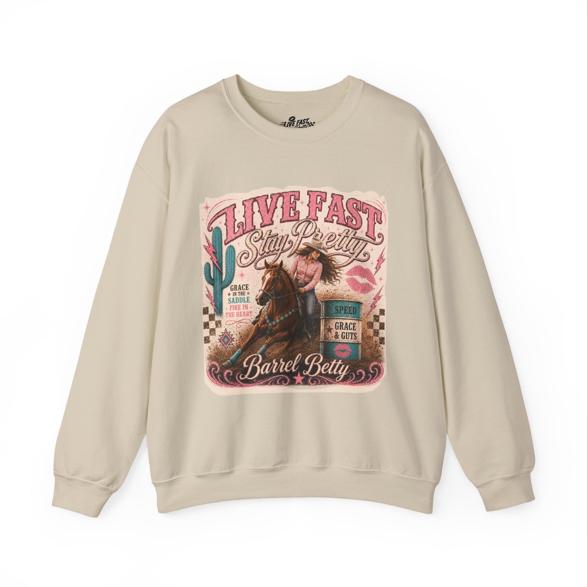 "The Adrianna"  "Smokin Horse" Sweatshirt