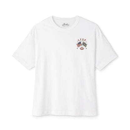 Live Fast Stay Pretty Tee | American Flag