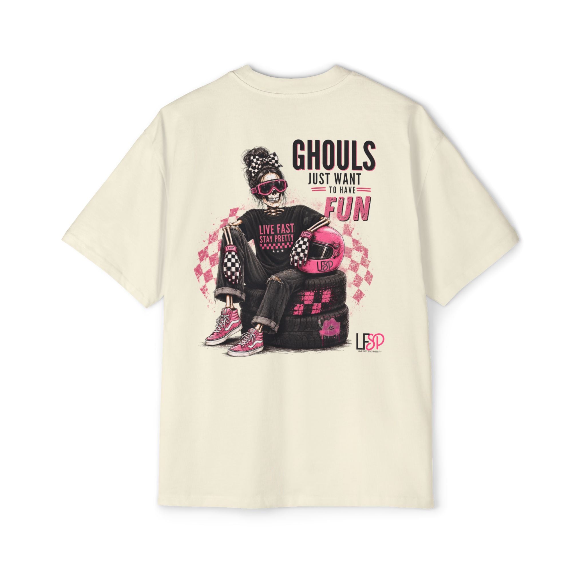 Ghouls Just Want To Have Fun Oversized Heavy Tee