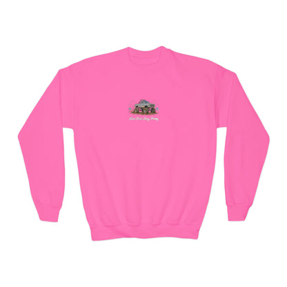 Youth Mud Truck Crewneck Sweatshirt