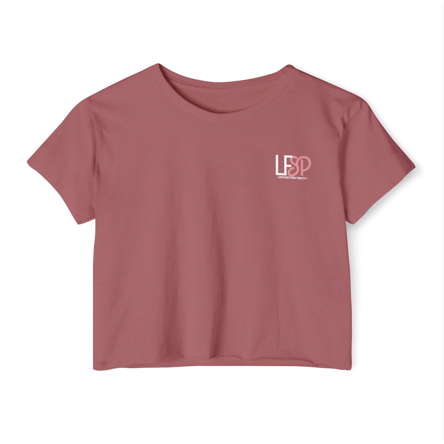 "Live Fast Stay Pretty- The AnnaLee Coastal Cowgirl Crop Top