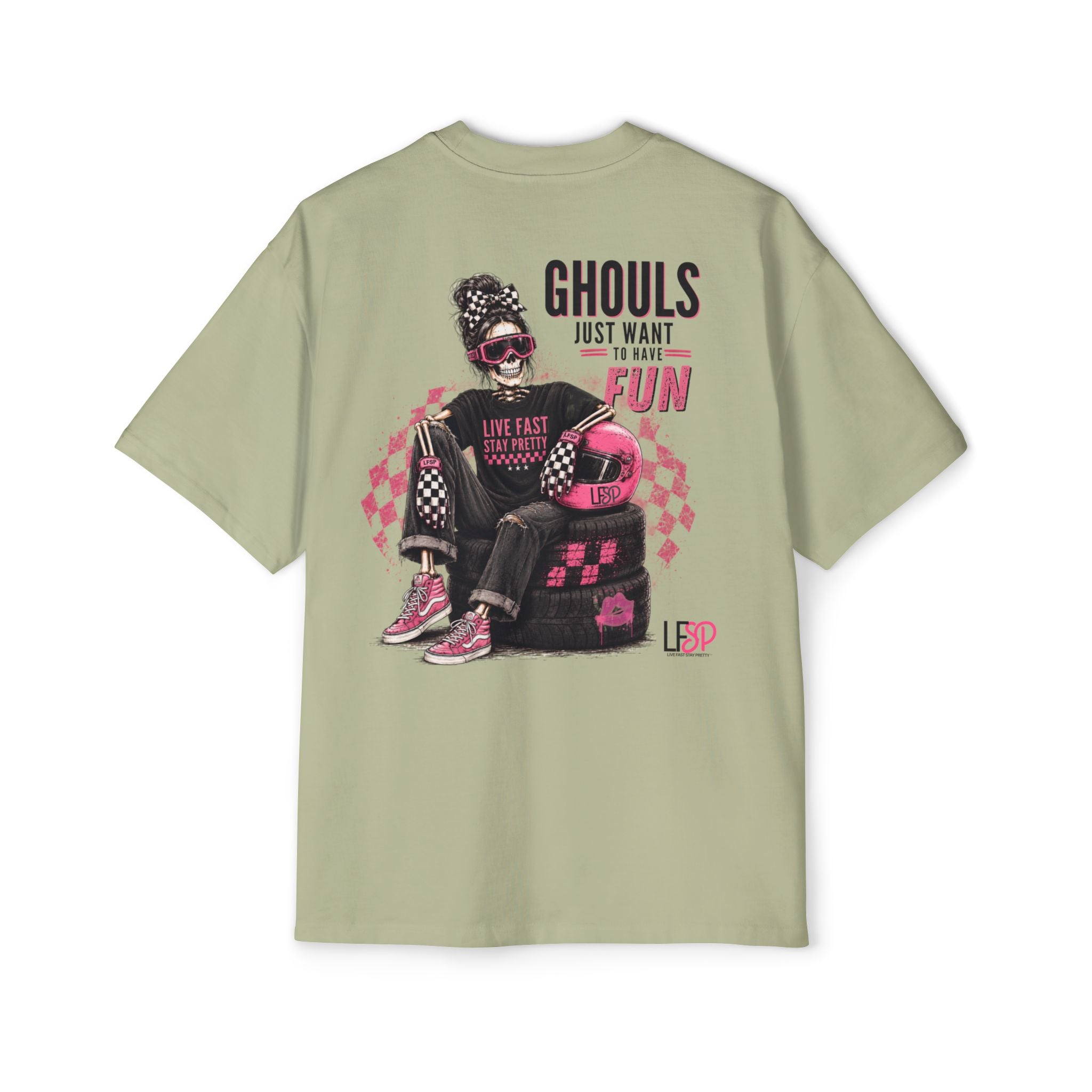 Ghouls Just Want To Have Fun Oversized Heavy Tee
