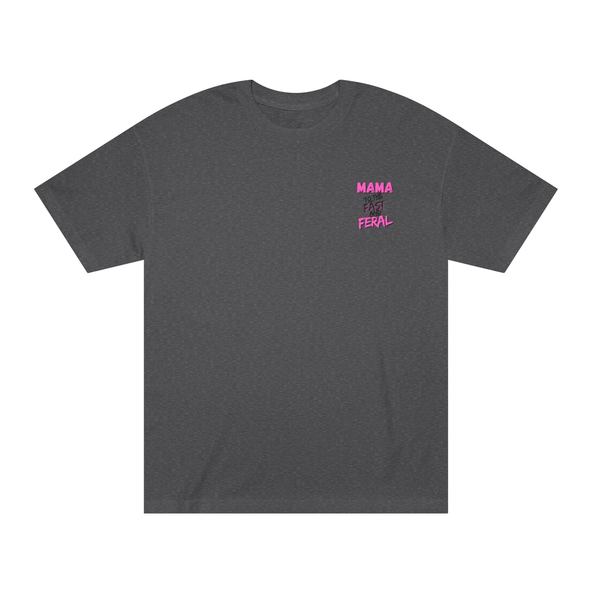 Pink-"Raising Them Fast and Feral Tee"