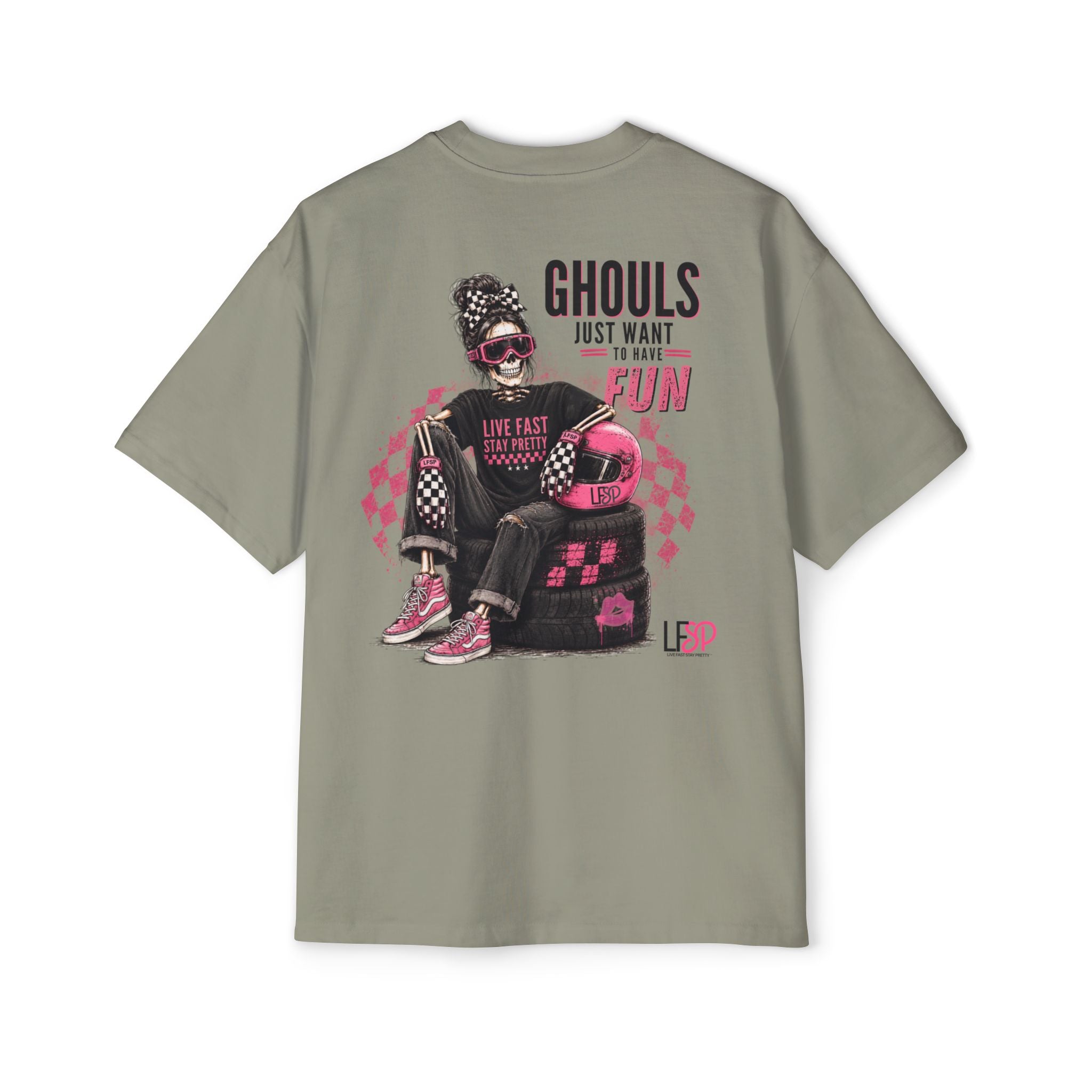 Ghouls Just Want To Have Fun Oversized Heavy Tee